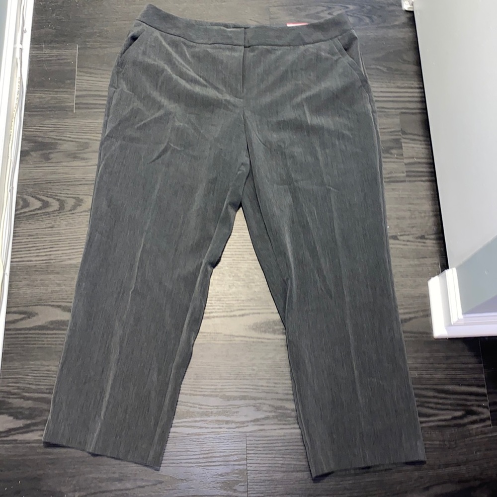 Dark Gray Business Pants Pus Size  20